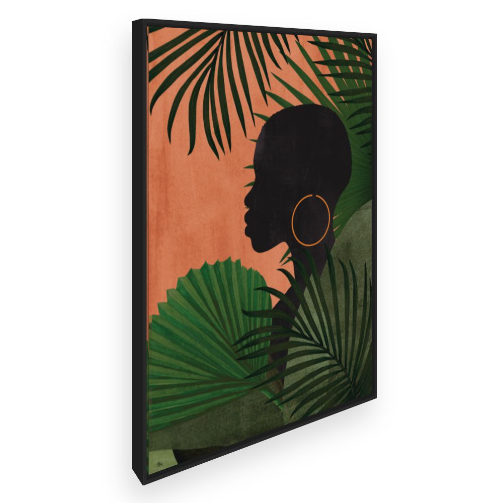 Toile Portrait exotique