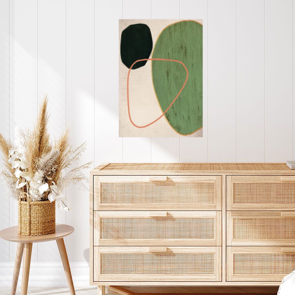 Affiche Formes organiques élégantes