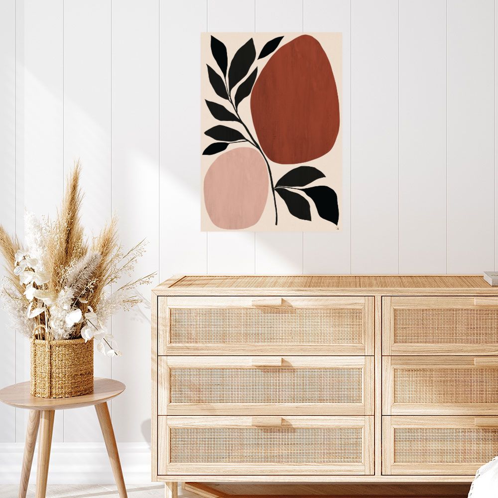 Affiche Formes organiques minimalistes