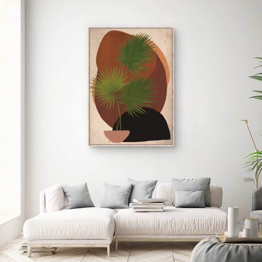 Tableau Feuilles exotiques artistiques