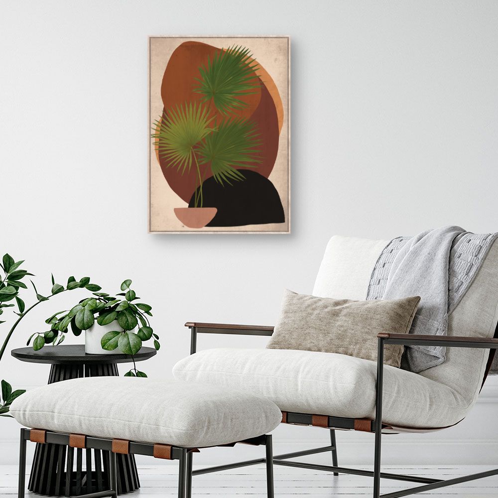 Tableau Feuilles exotiques artistiques