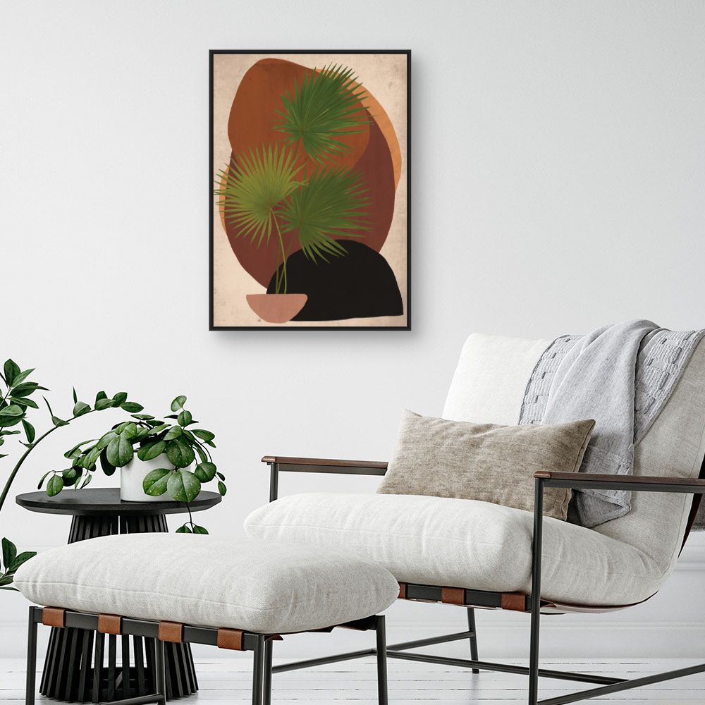 Tableau Feuilles exotiques artistiques