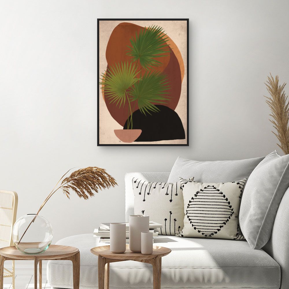 Tableau Feuilles exotiques artistiques