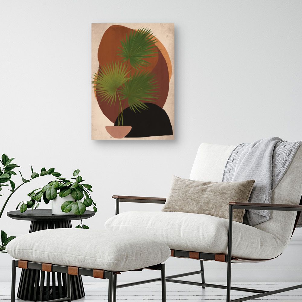 Tableau Feuilles exotiques artistiques