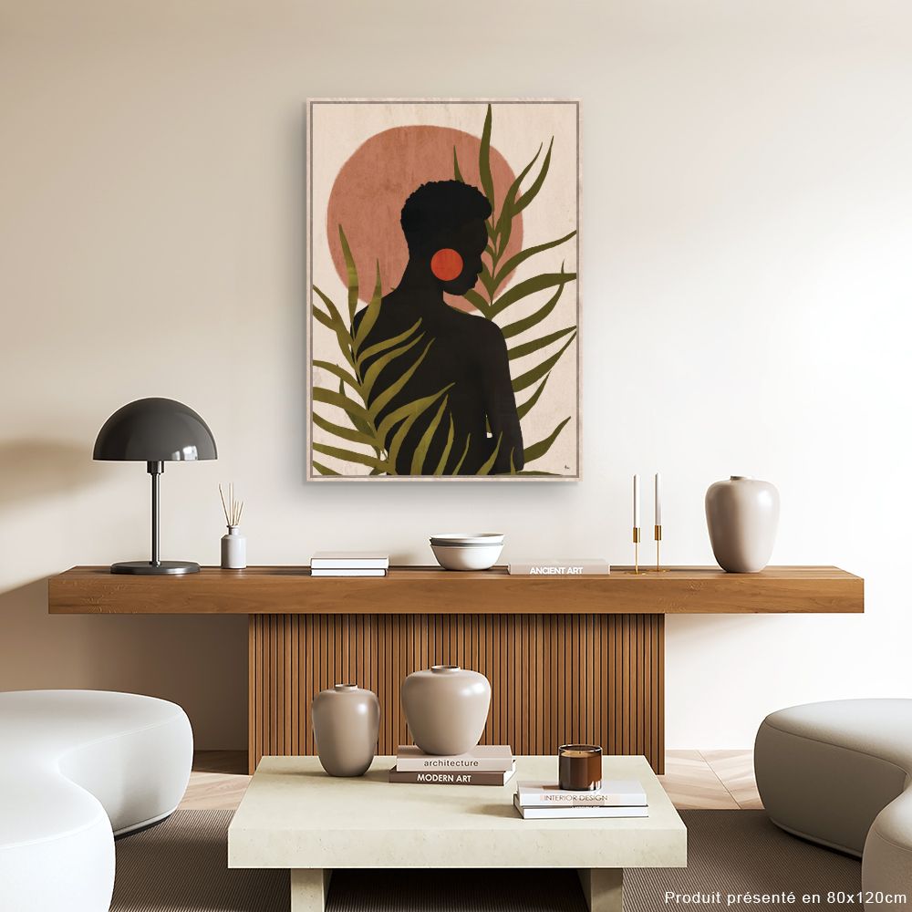 Tableau Silhouette élégante