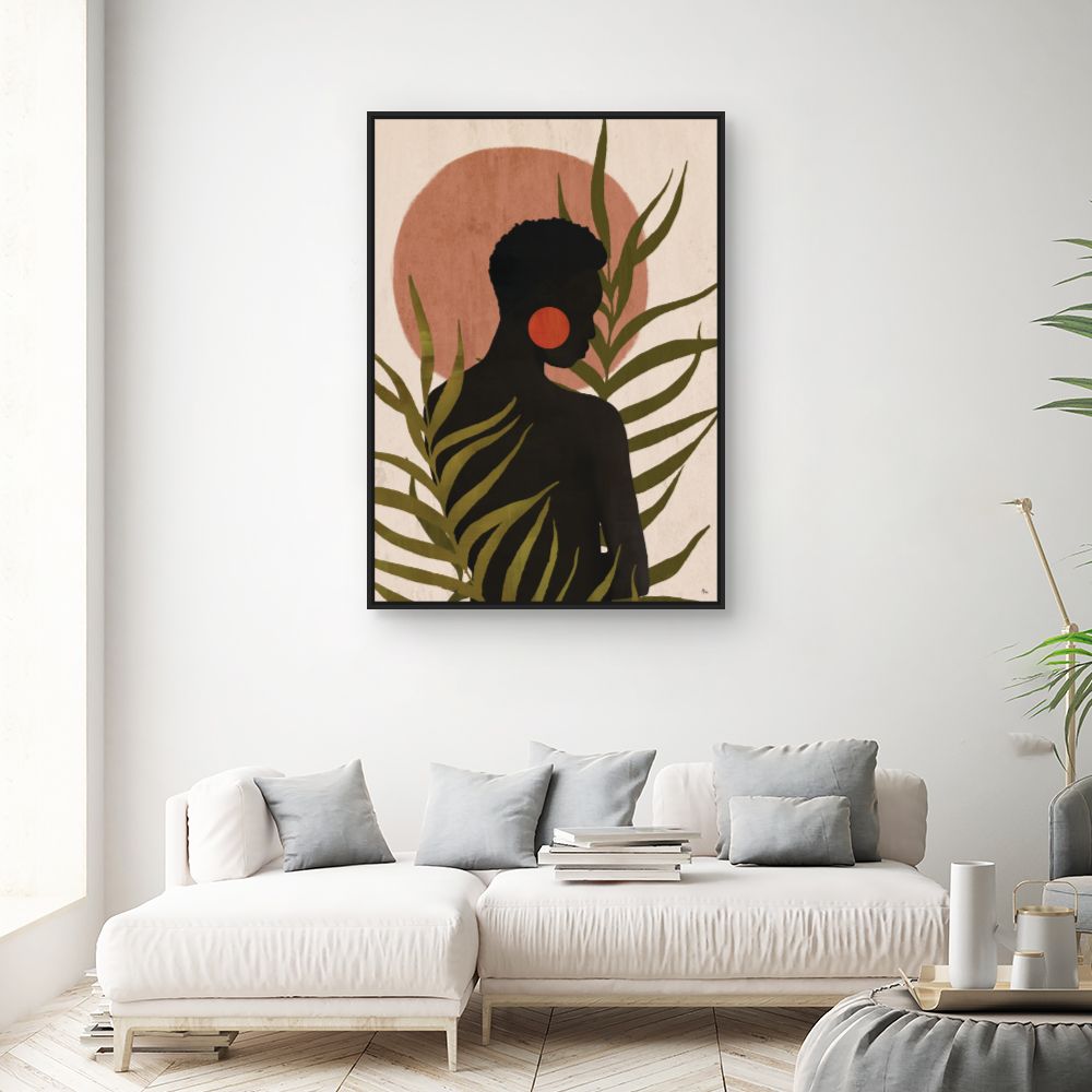 Tableau Silhouette élégante