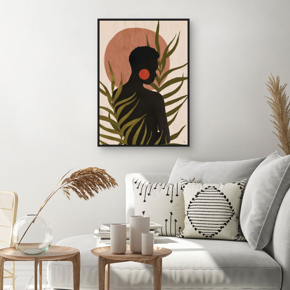 Tableau Silhouette élégante