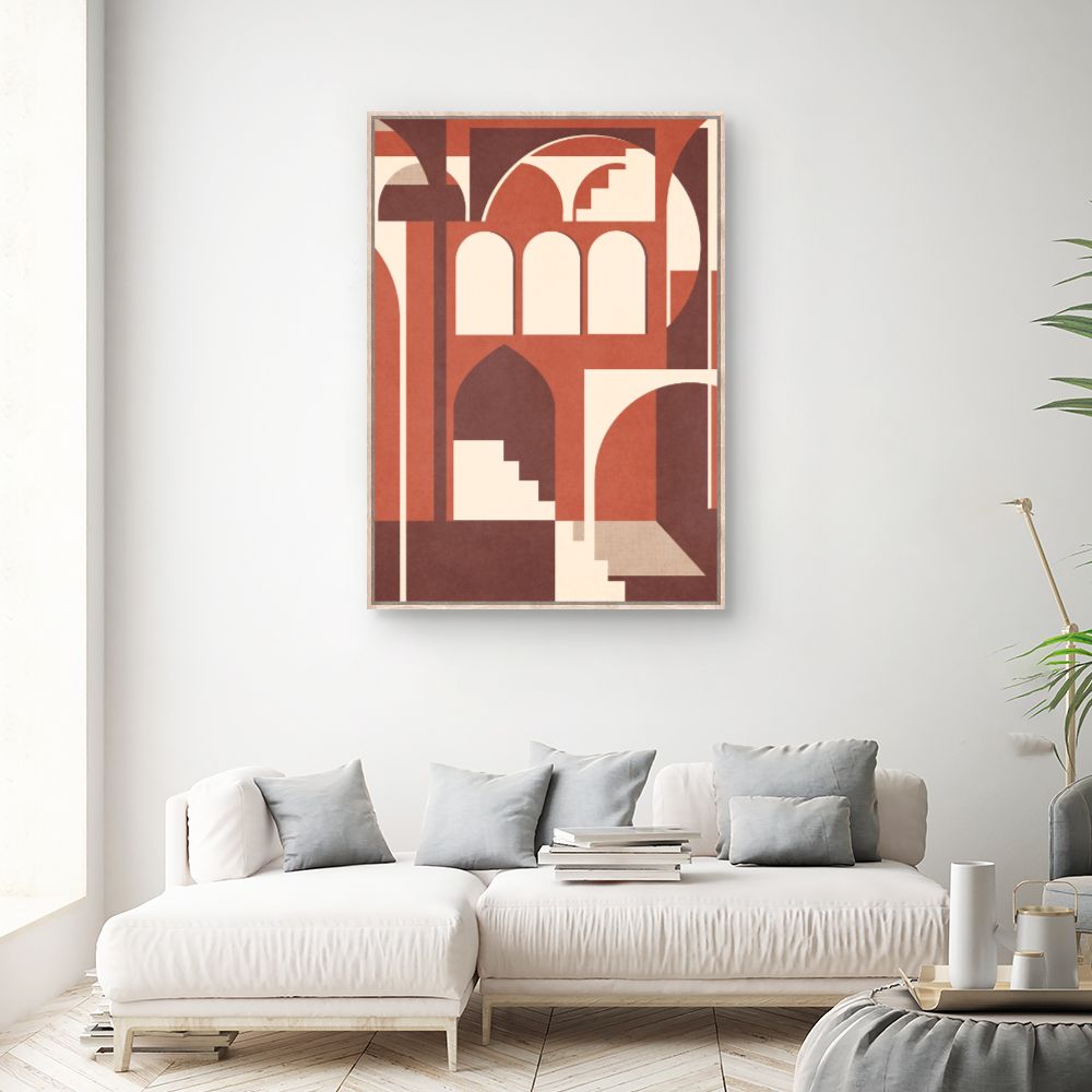 Tableau Arches géométriques