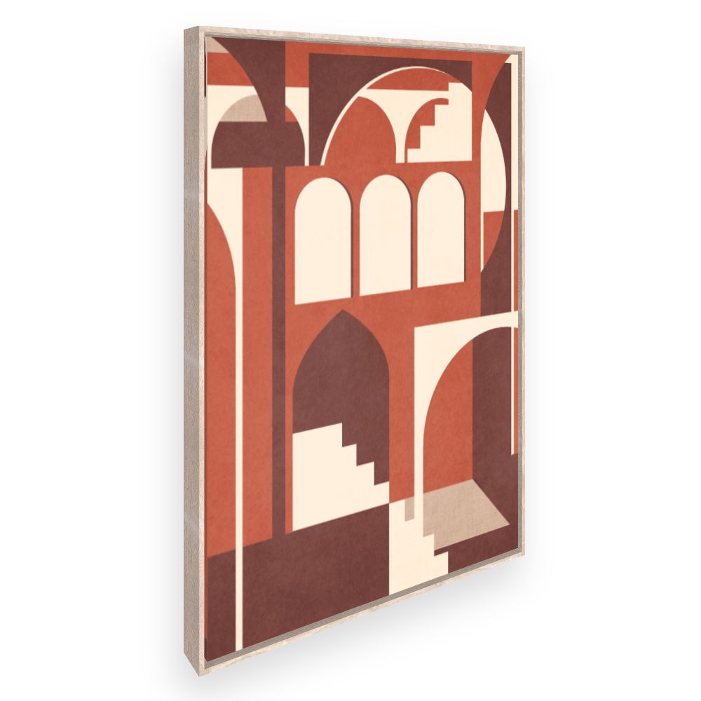 Toile Arches géométriques