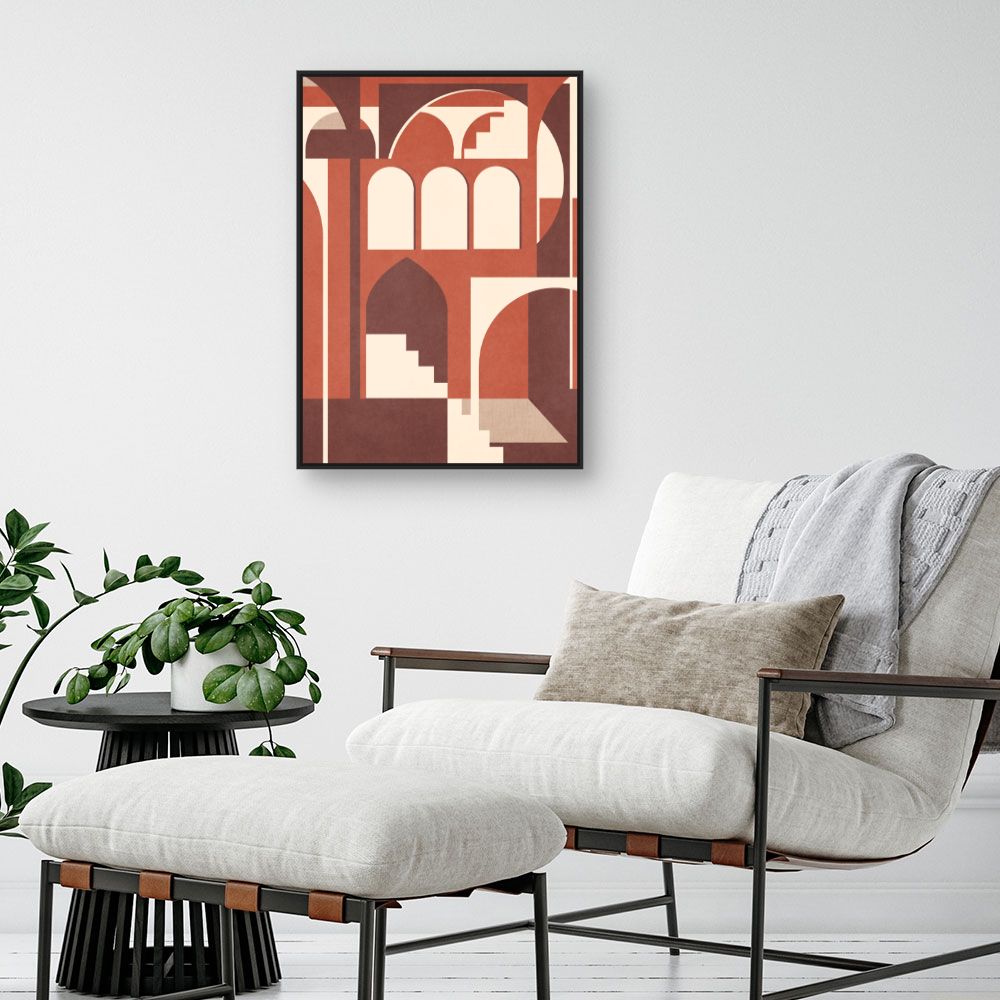 Tableau Arches géométriques