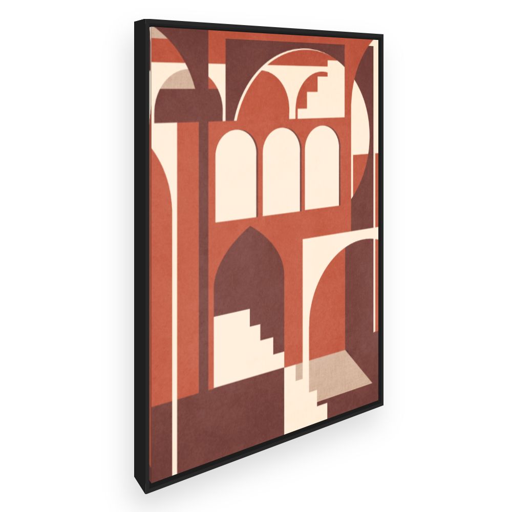 Toile Arches géométriques