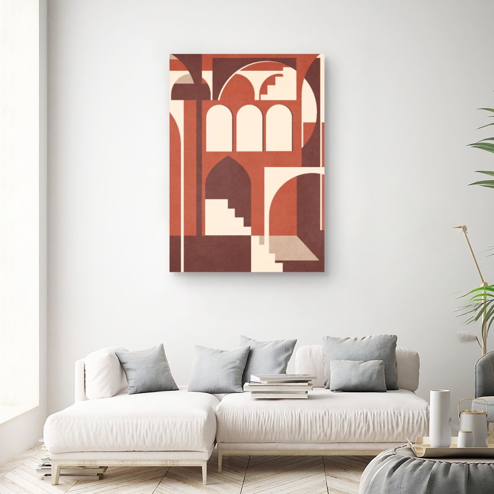 Tableau Arches géométriques