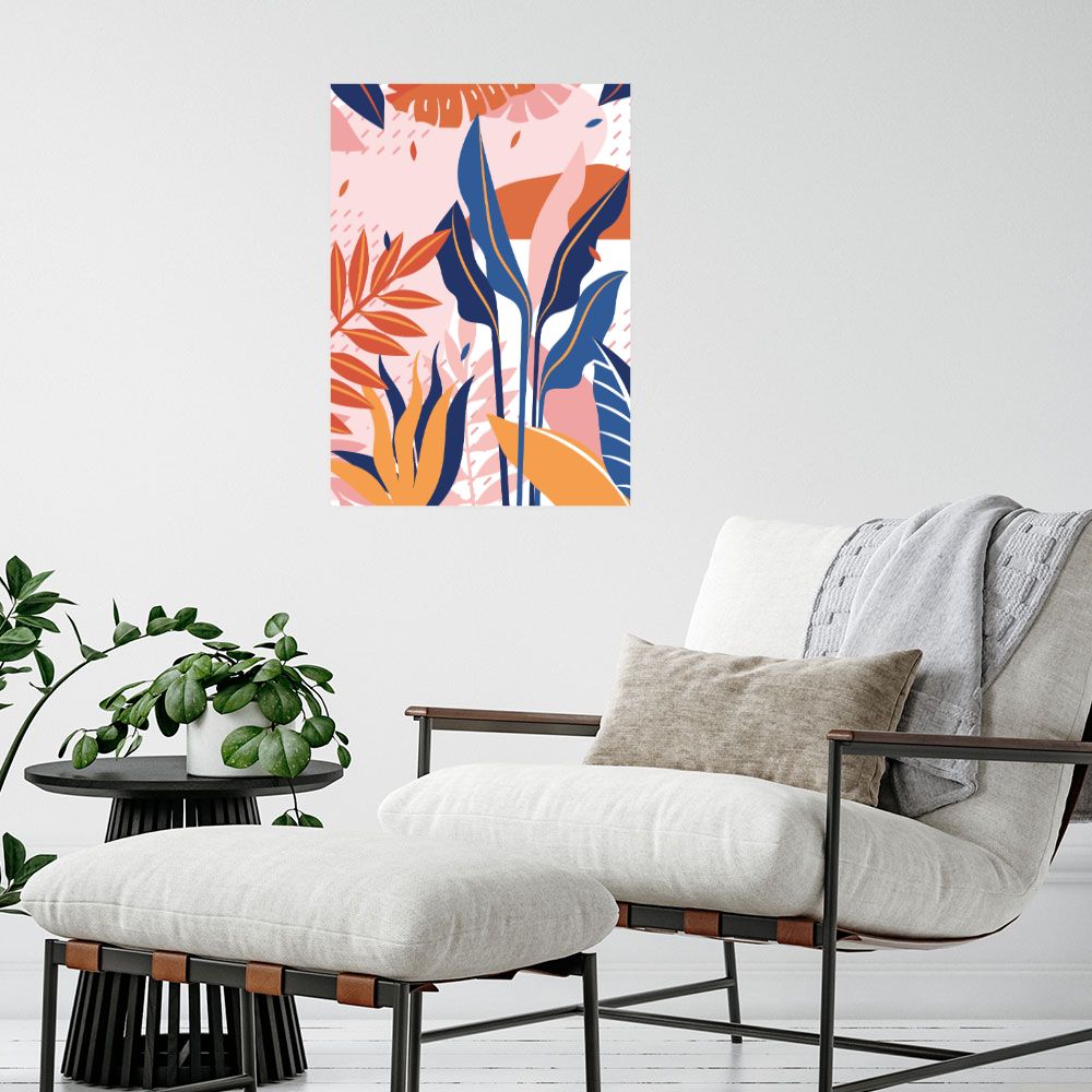 Affiche Feuillage vibrant