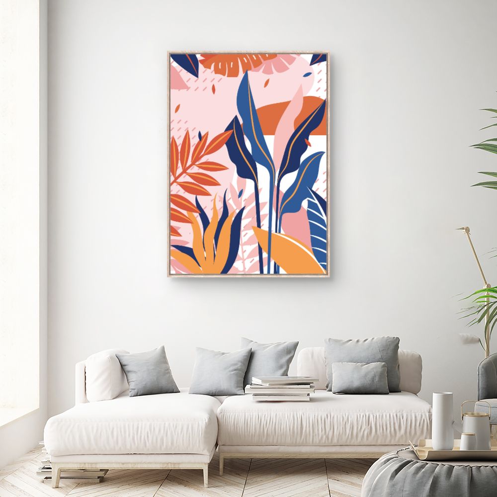 Tableau Feuillage vibrant