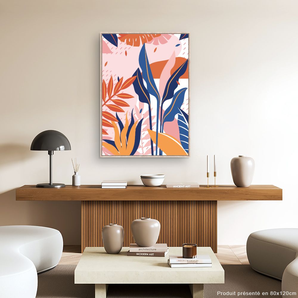 Tableau Feuillage vibrant