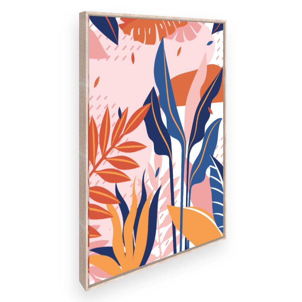 Toile Feuillage vibrant