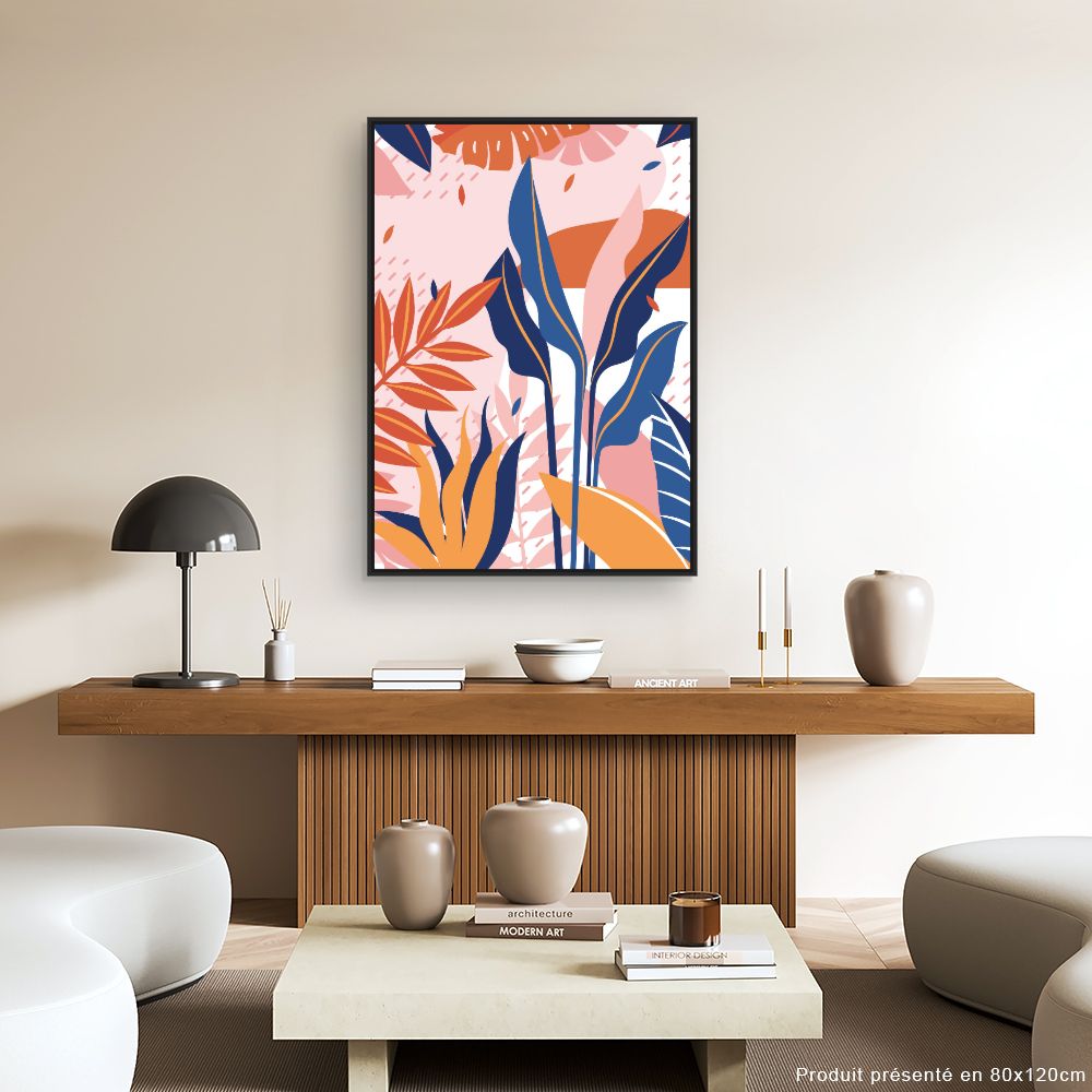 Tableau Feuillage vibrant