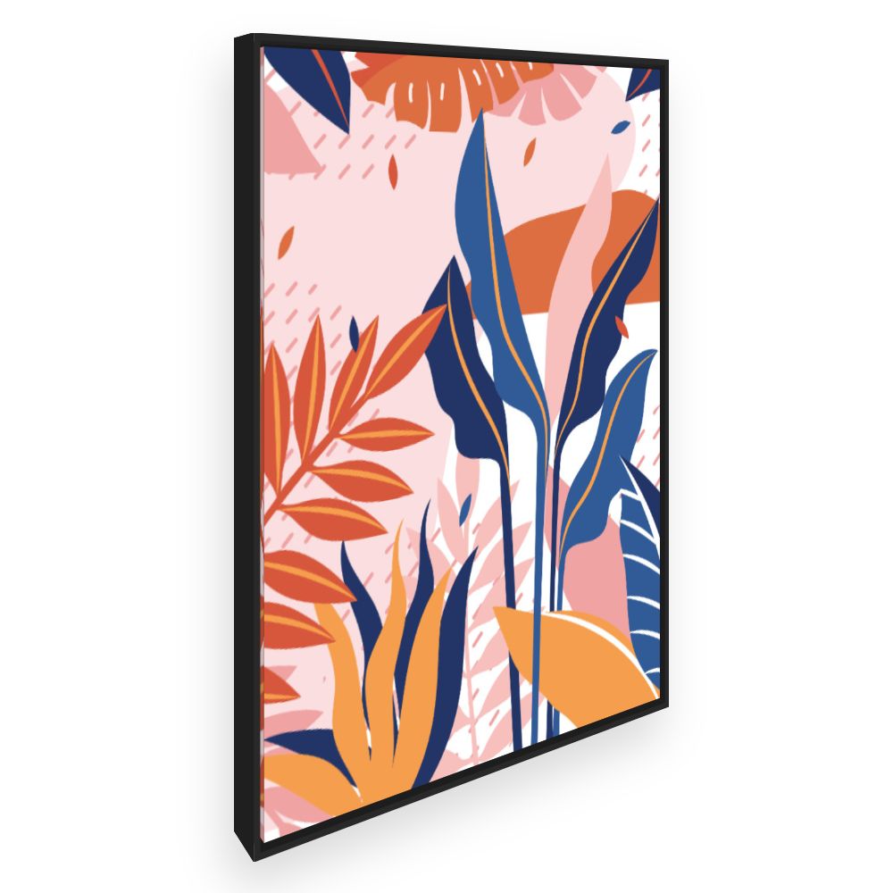 Toile Feuillage vibrant