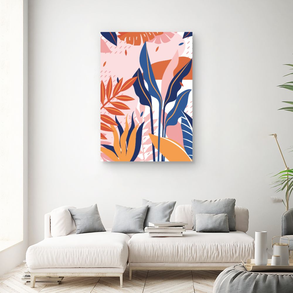 Tableau Feuillage vibrant