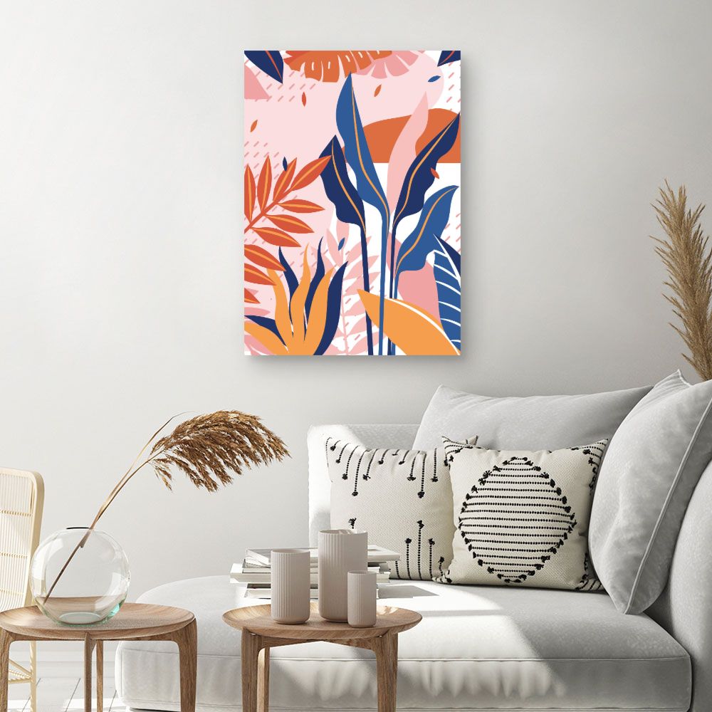 Tableau Feuillage vibrant
