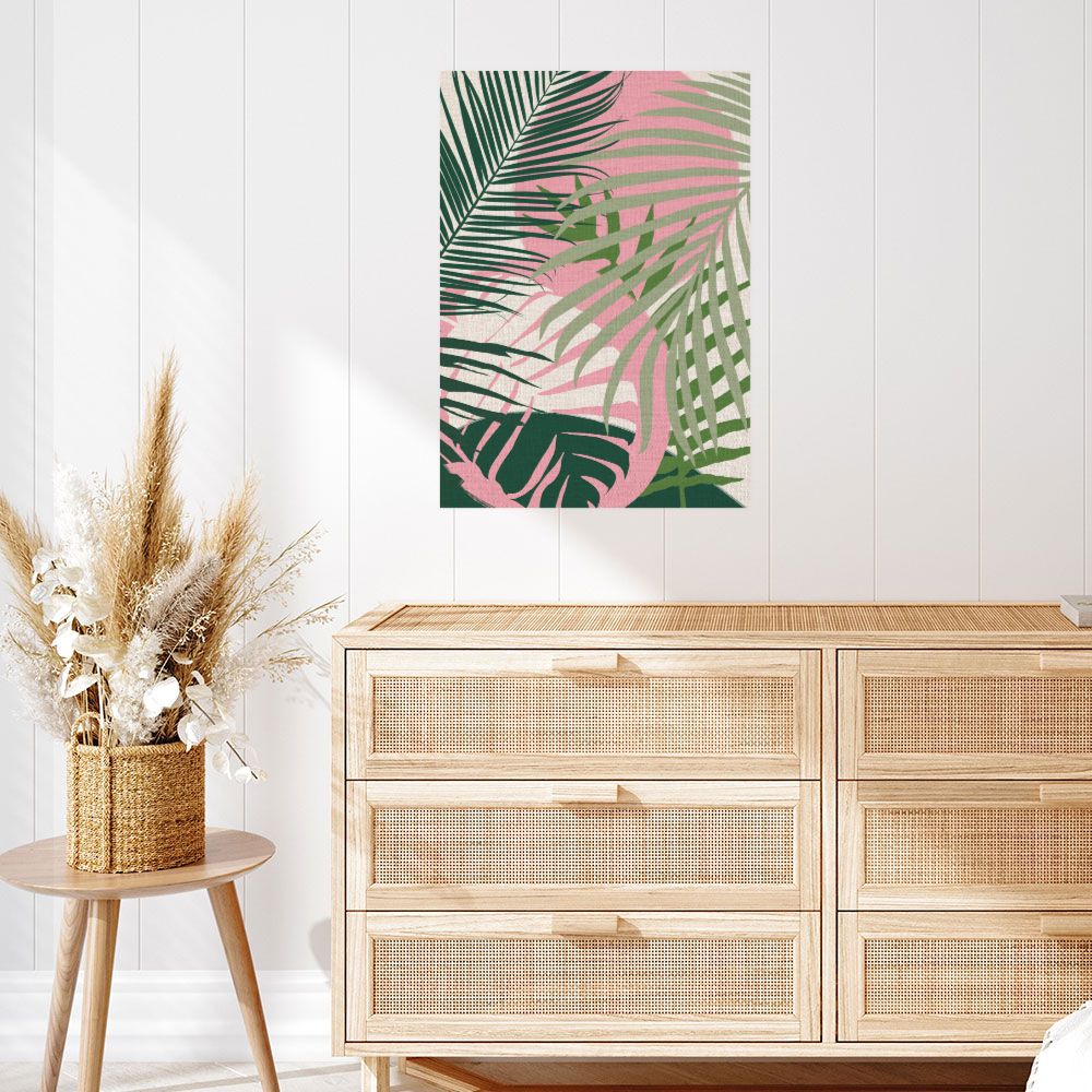Affiche Palmiers exotiques