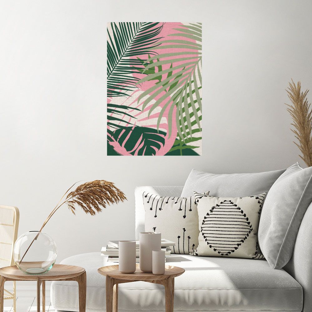 Affiche Palmiers exotiques