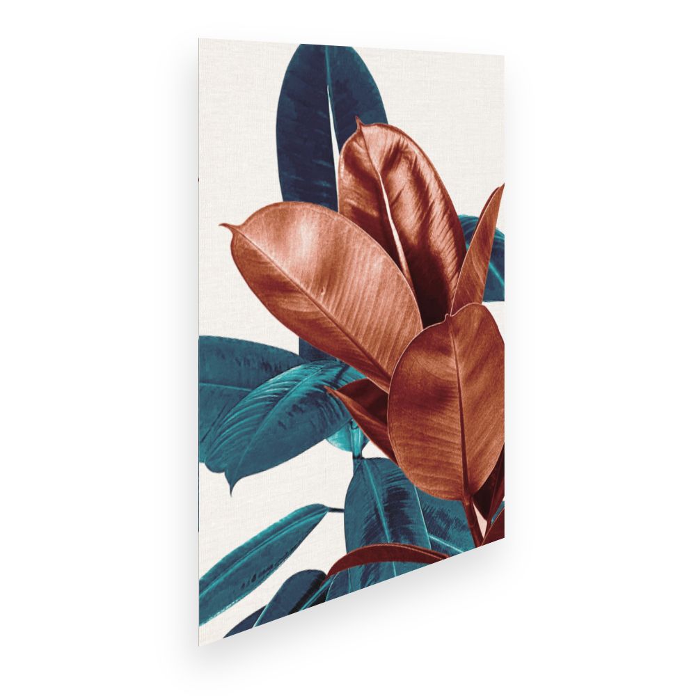 Affiche Feuillage exotique