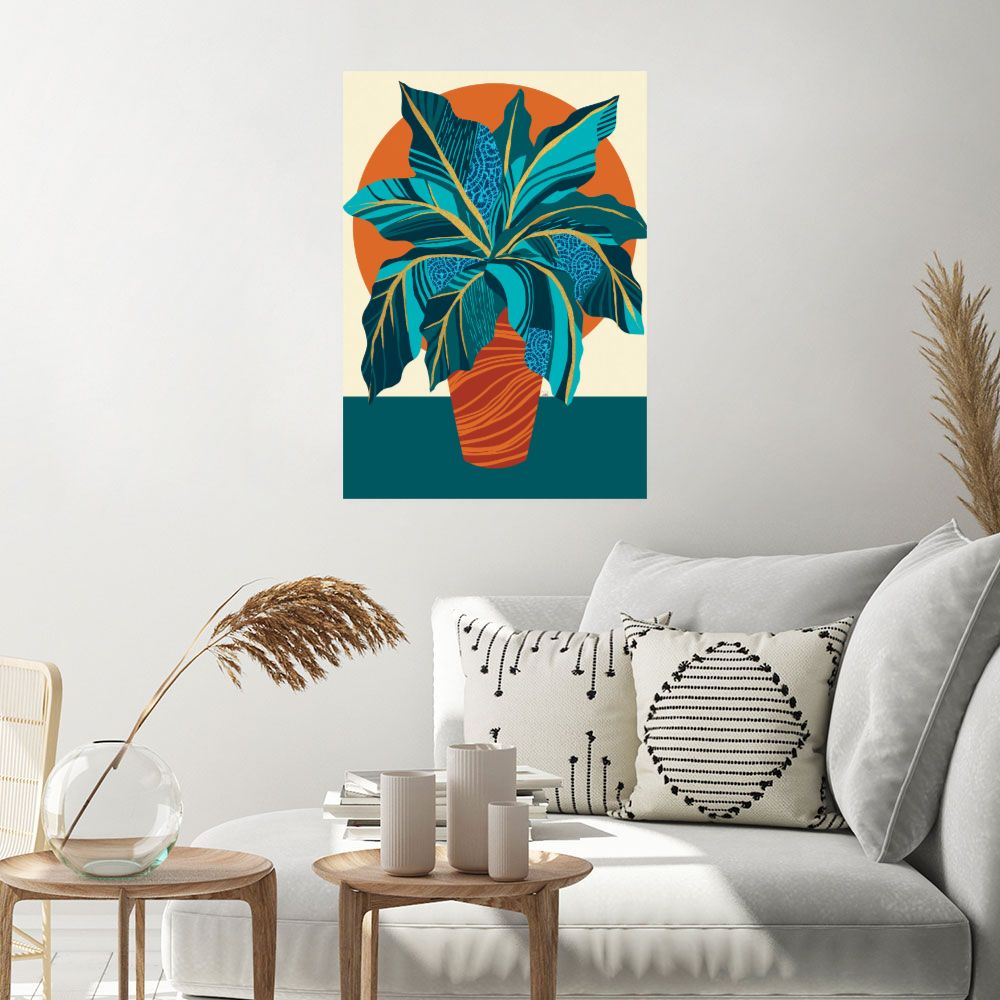 Affiche Feuillage vibrant