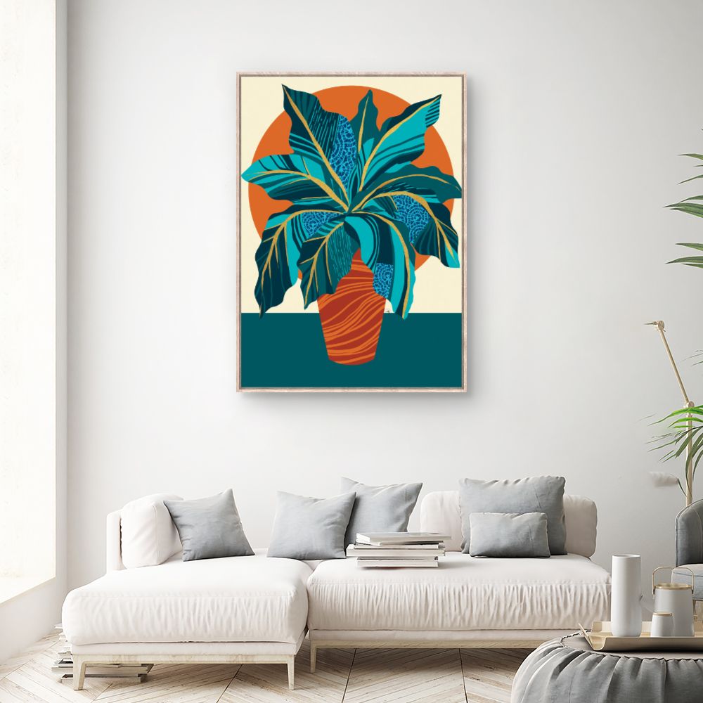 Tableau Feuillage vibrant