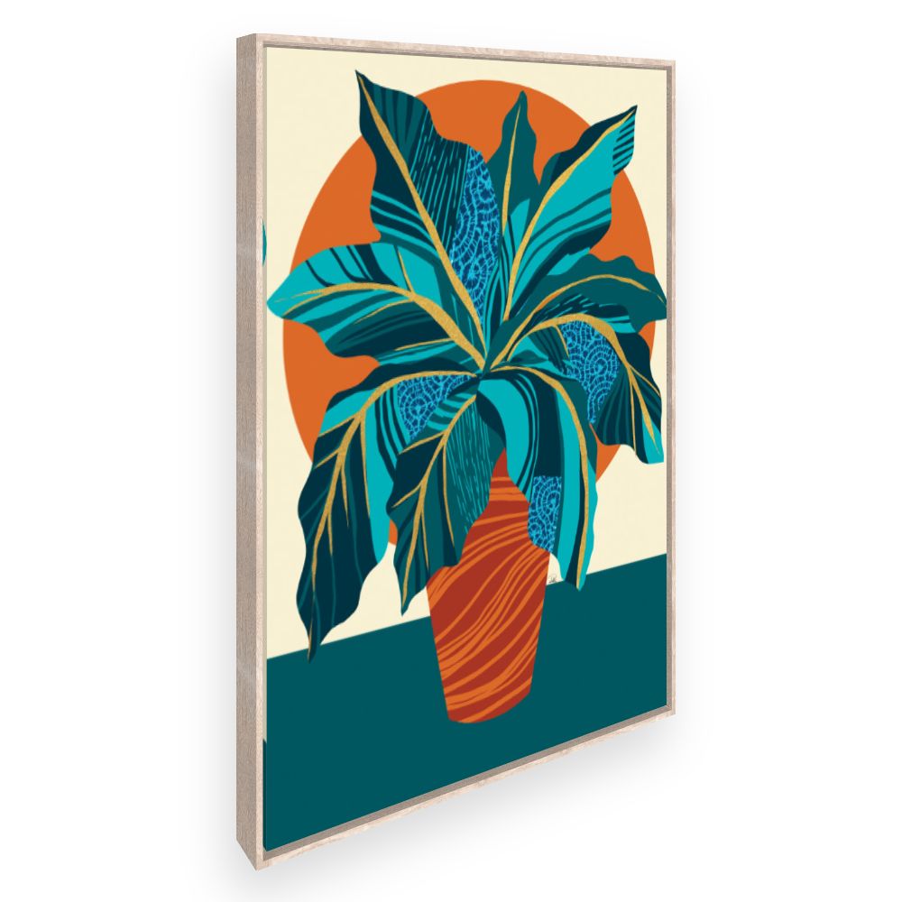 Toile Feuillage vibrant