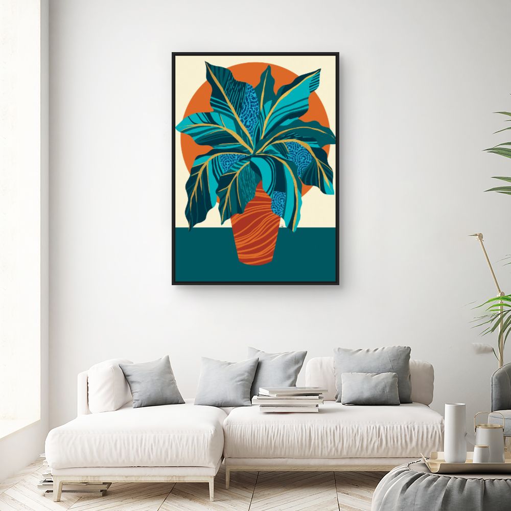 Tableau Feuillage vibrant