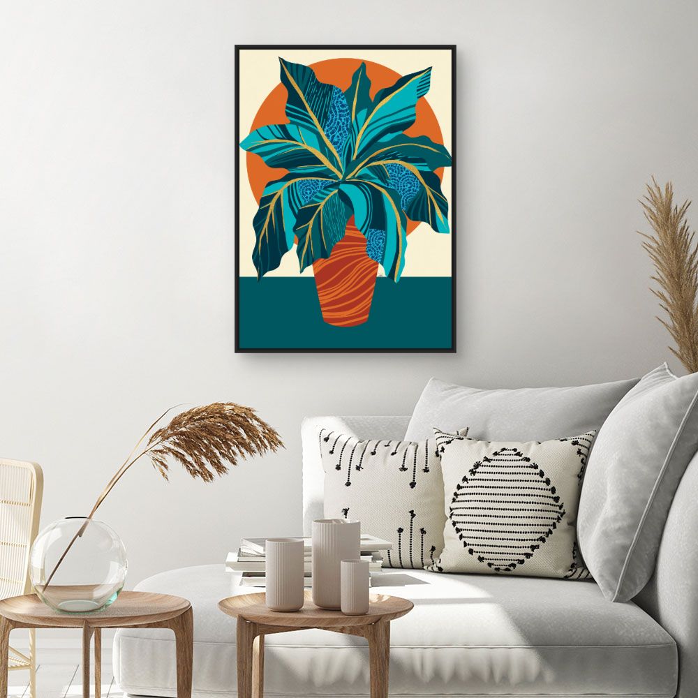Tableau Feuillage vibrant
