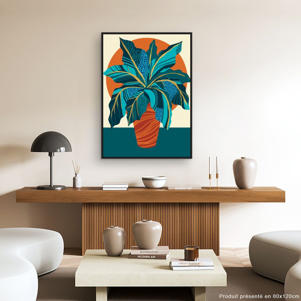 Tableau Feuillage vibrant