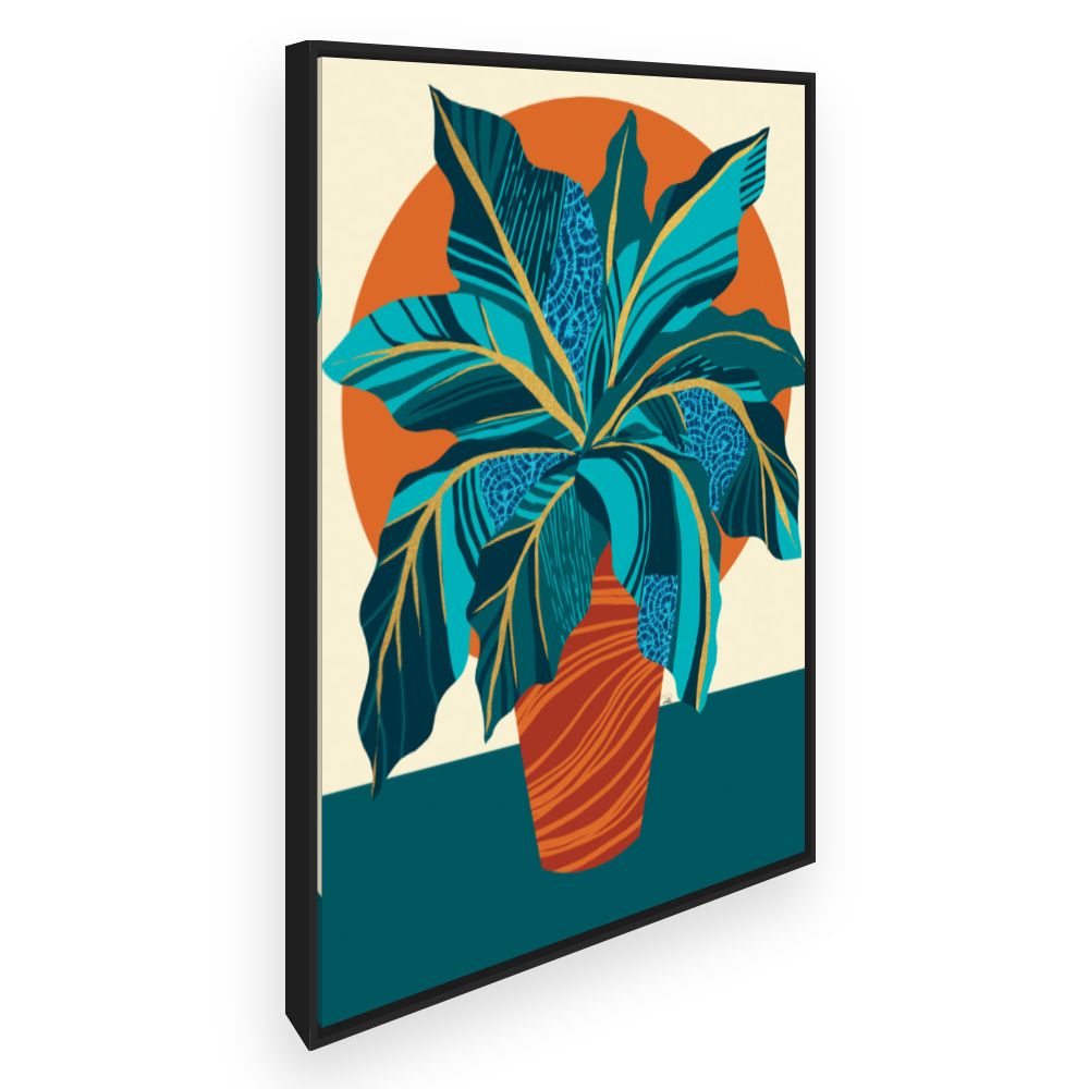 Toile Feuillage vibrant