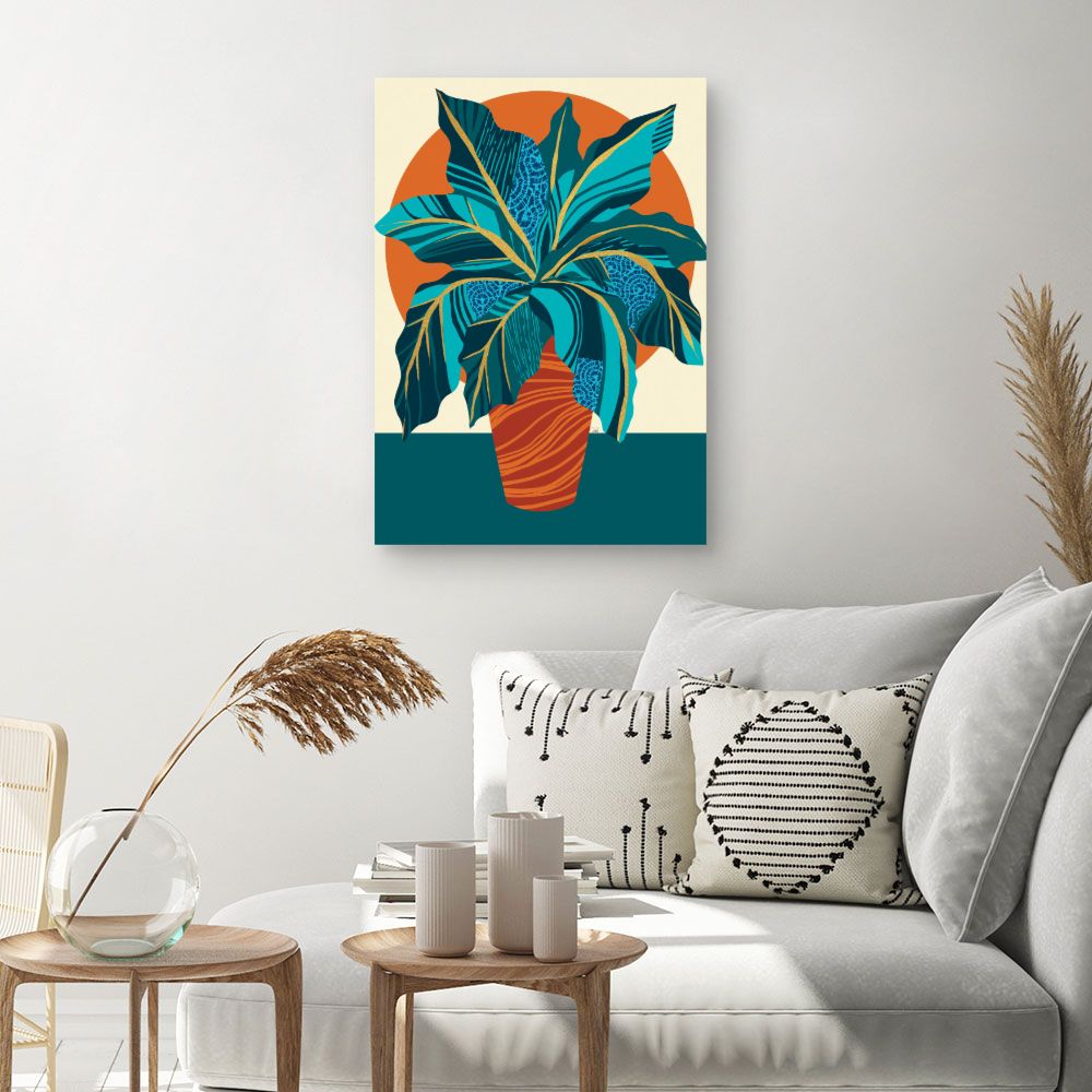 Tableau Feuillage vibrant