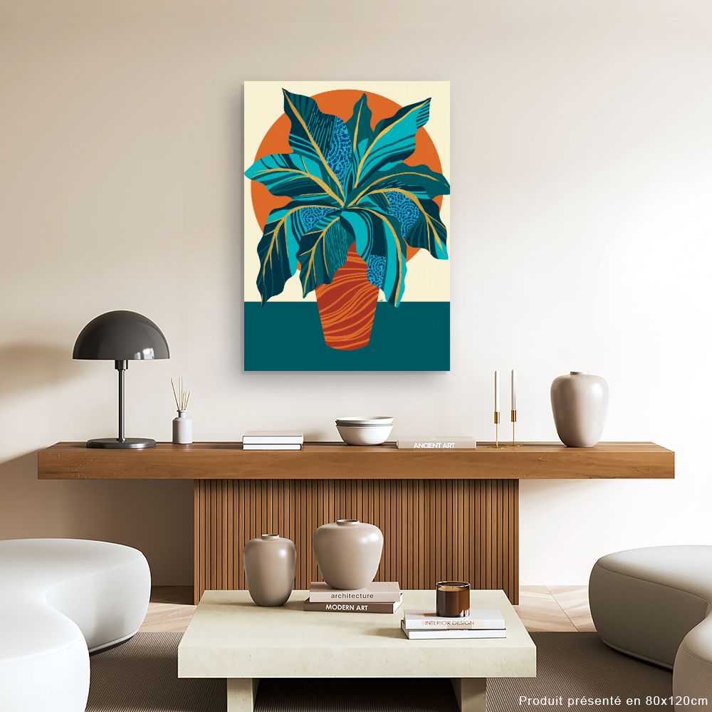 Tableau Feuillage vibrant