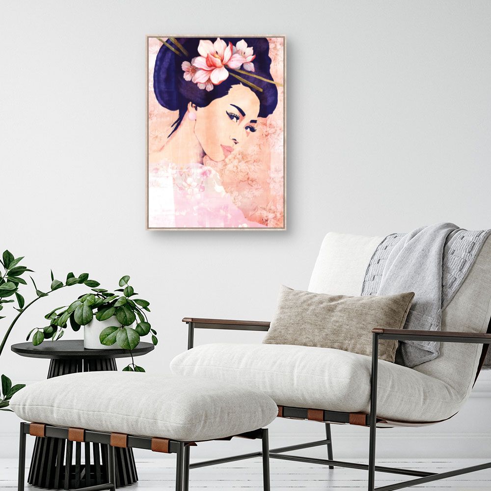 Tableau Élégance florale asiatique