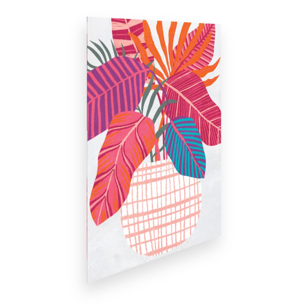 Affiche Feuillage exotique