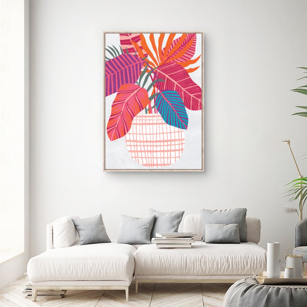 Tableau Feuillage vibrant