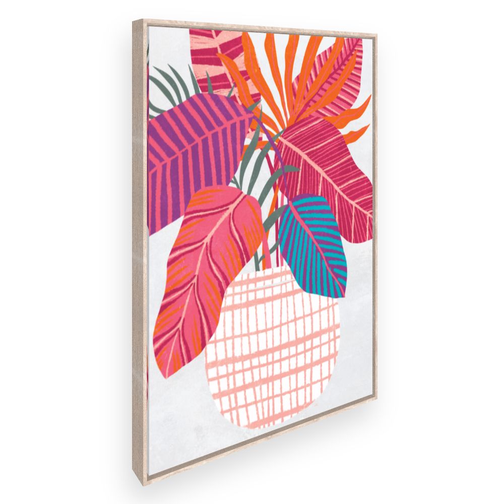 Toile Feuillage vibrant