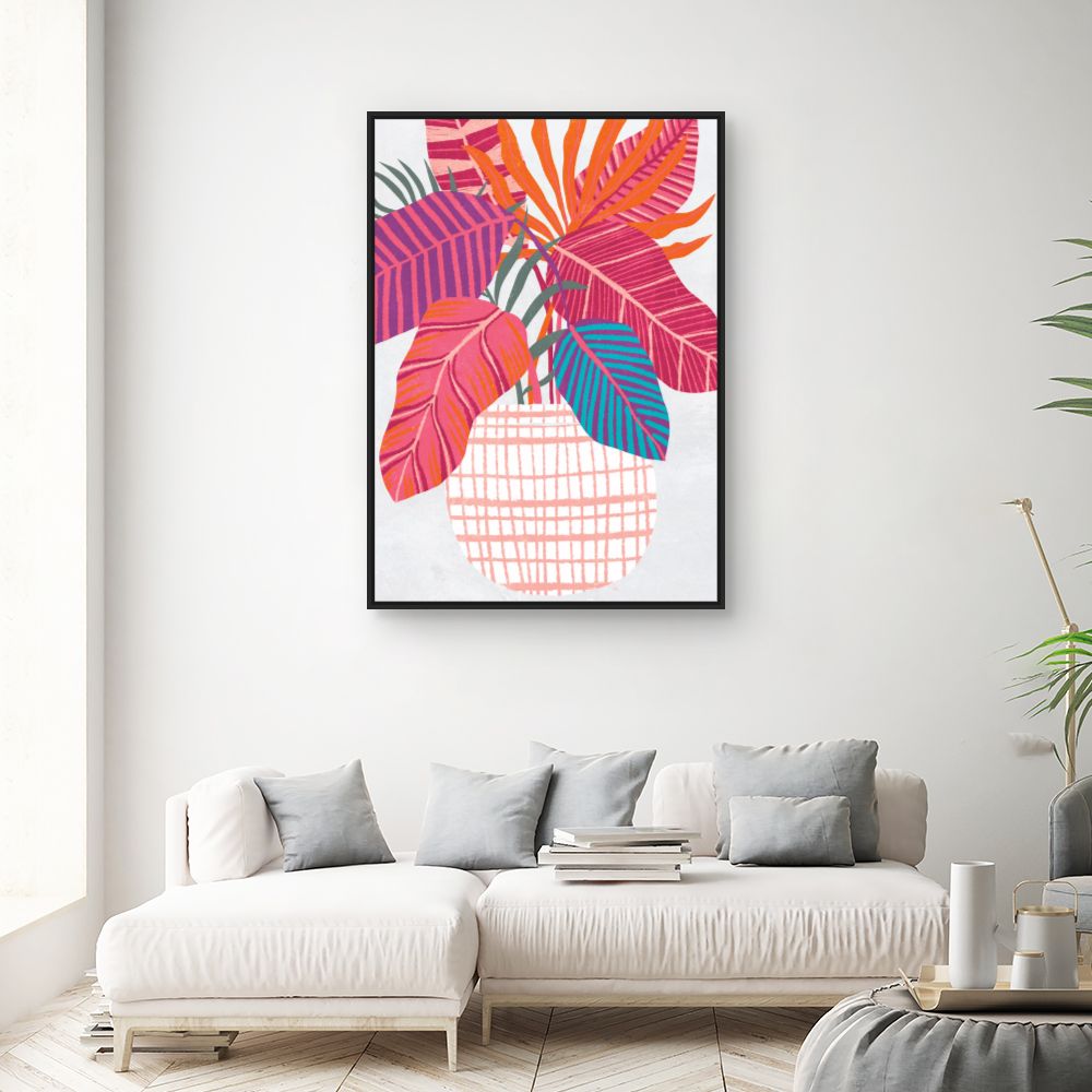 Tableau Feuillage vibrant