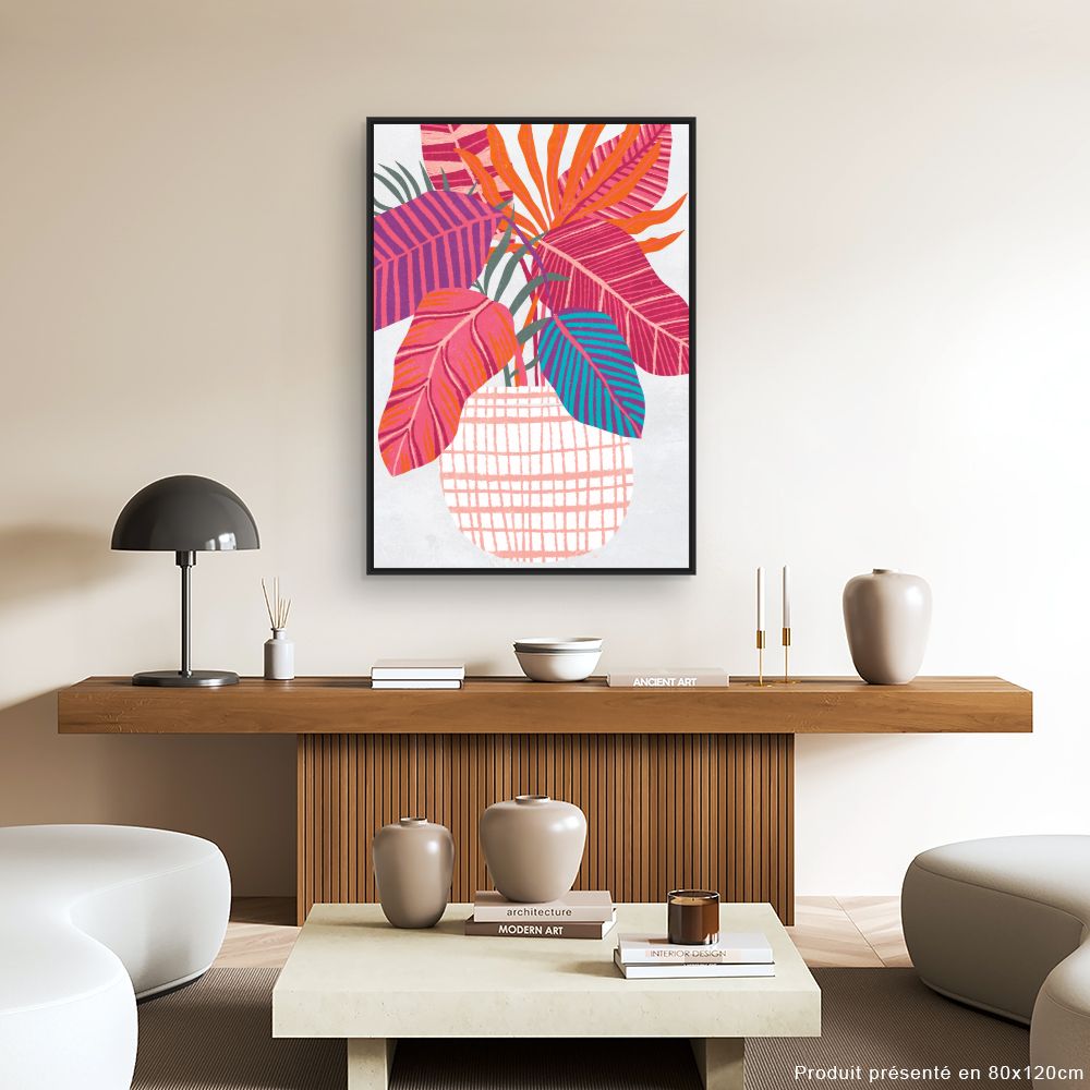 Tableau Feuillage vibrant