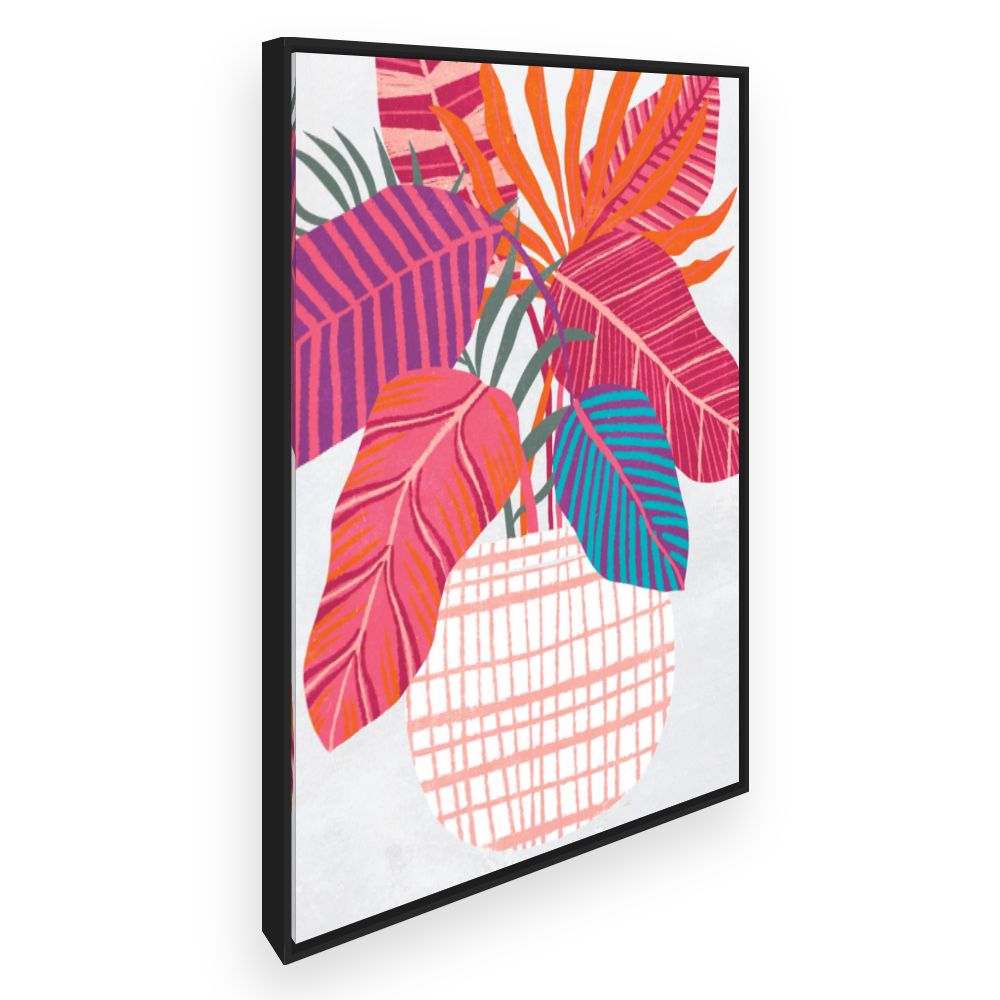 Toile Feuillage vibrant