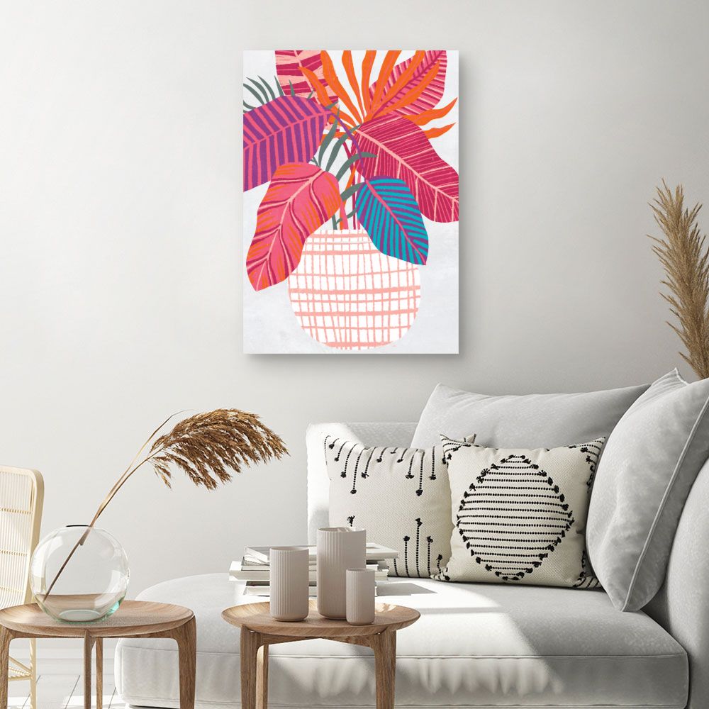 Tableau Feuillage vibrant