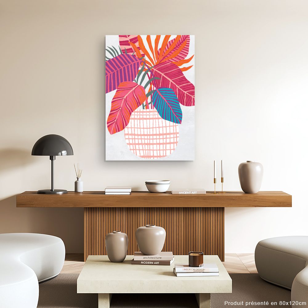 Tableau Feuillage vibrant