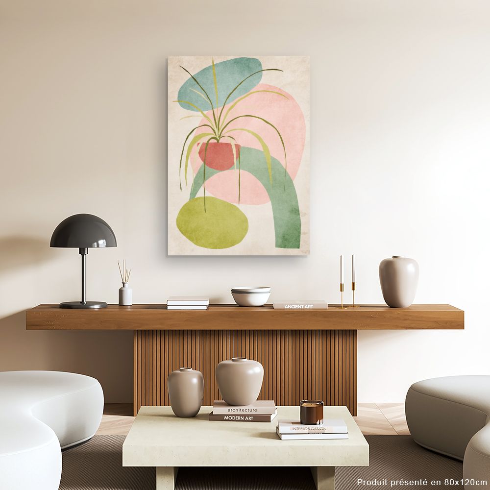 Tableau Design organique moderne