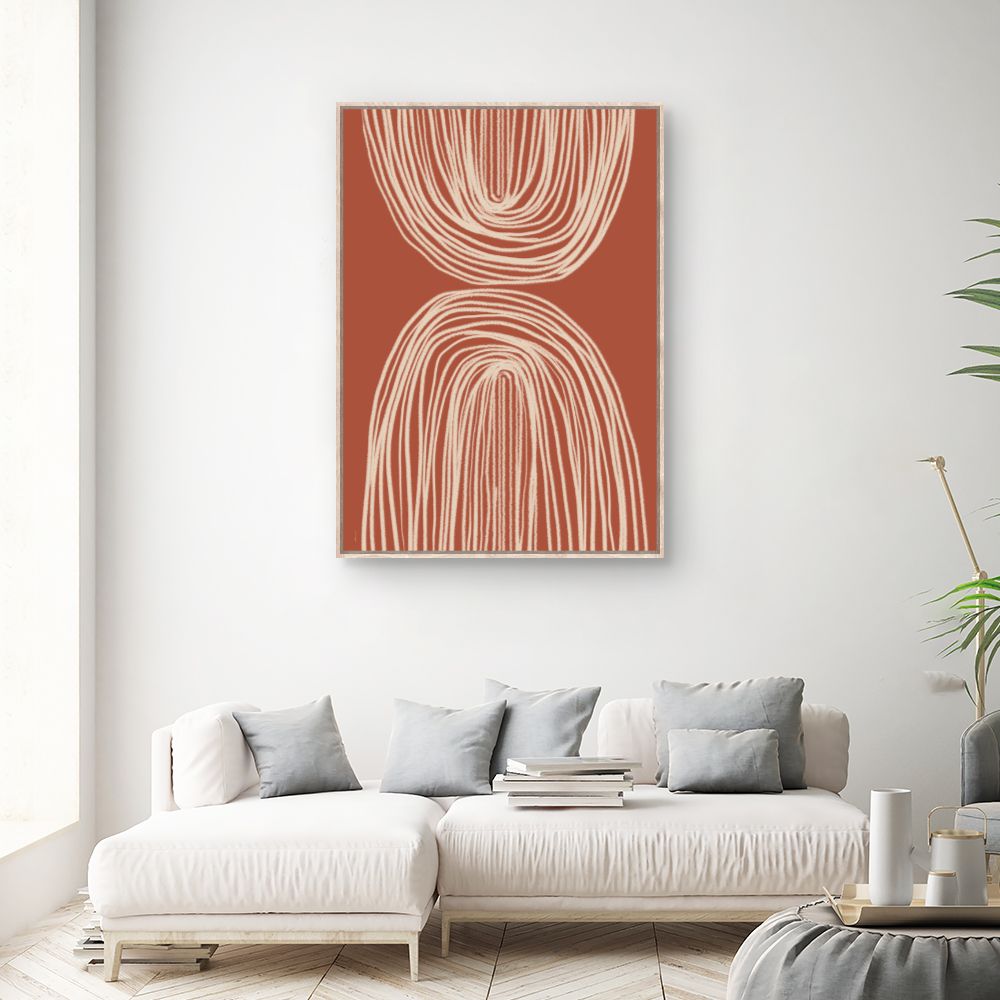 Tableau Lignes hypnotiques