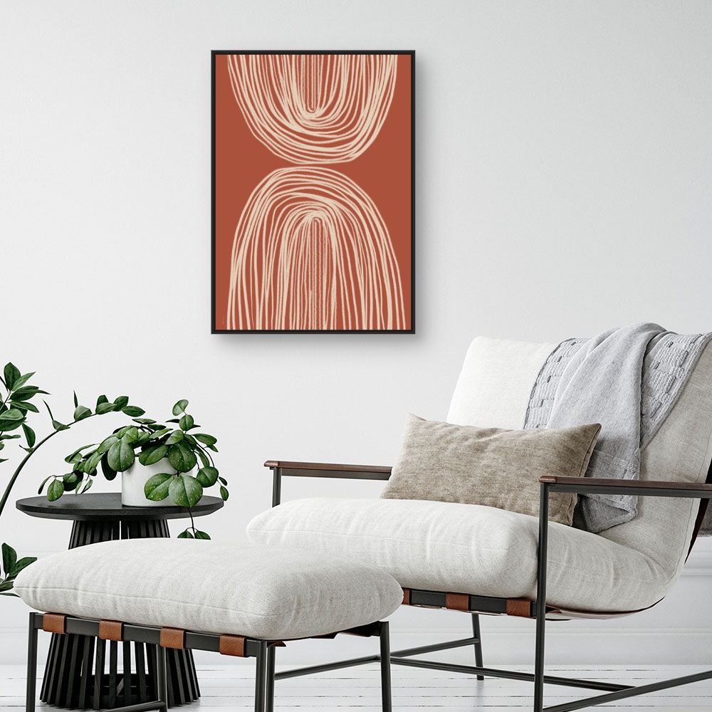 Tableau Lignes hypnotiques