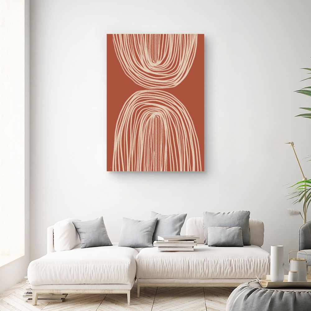 Tableau Lignes hypnotiques