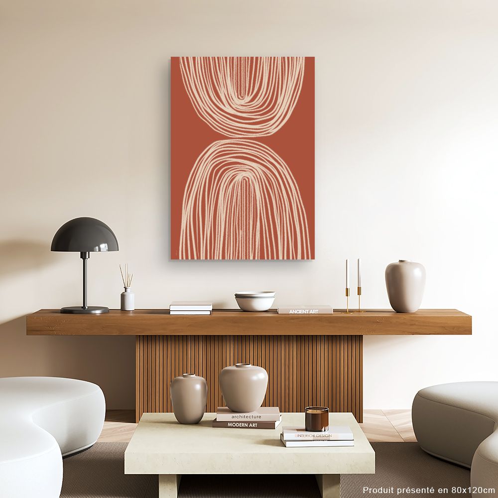 Tableau Lignes hypnotiques